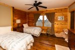 This twin bedroom is great for kids or extra guests.